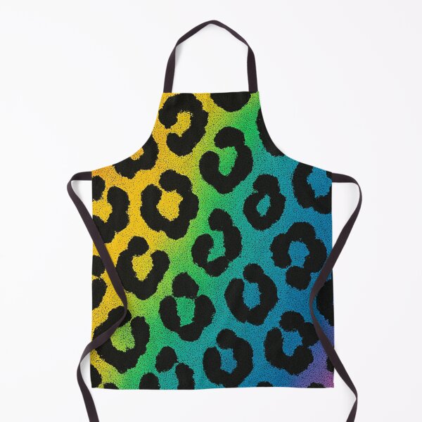 Item preview, Radiant Wild So 80's Rainbow Leopard Print designed and sold by VoniBlue.