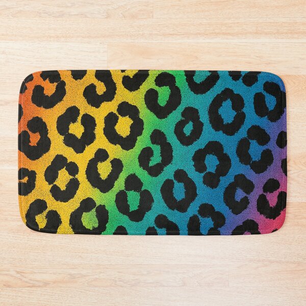 Item preview, Radiant Wild So 80's Rainbow Leopard Print designed and sold by VoniBlue.