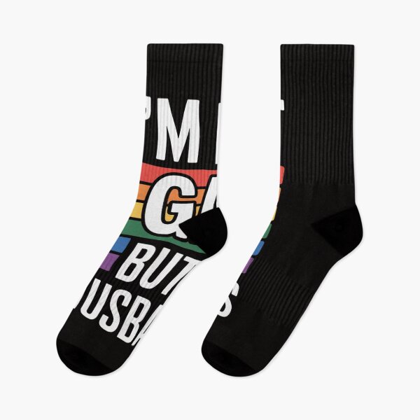 Item preview, Im Not Gay But My Husband Is LGBT Wedding designed and sold by banbopbii.