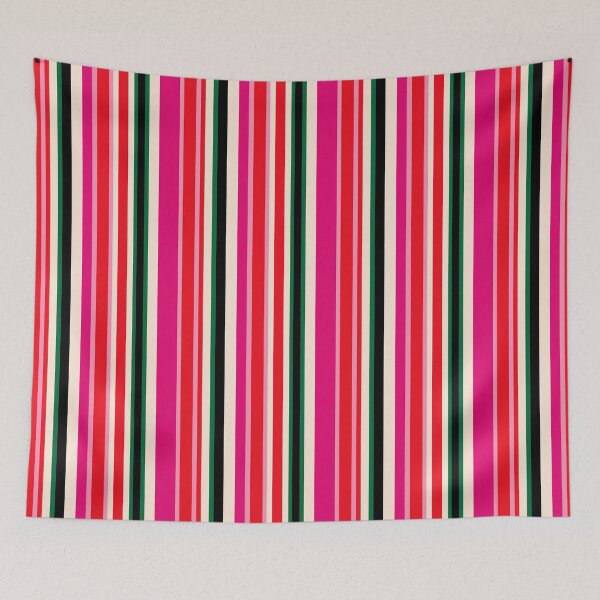 Item preview, Watermelon Cabana Candy Stripes Pattern designed and sold by bubblegoth.