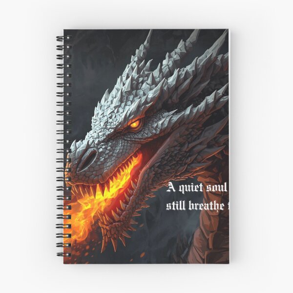 Item preview, Quiet Strength Dragon – A Quiet Soul Can Still Breathe Fire designed and sold by george335555.