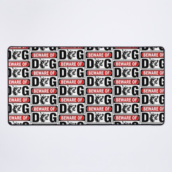 Item preview, Beware of Dog; Dobermann; designed and sold by StickerApe.
