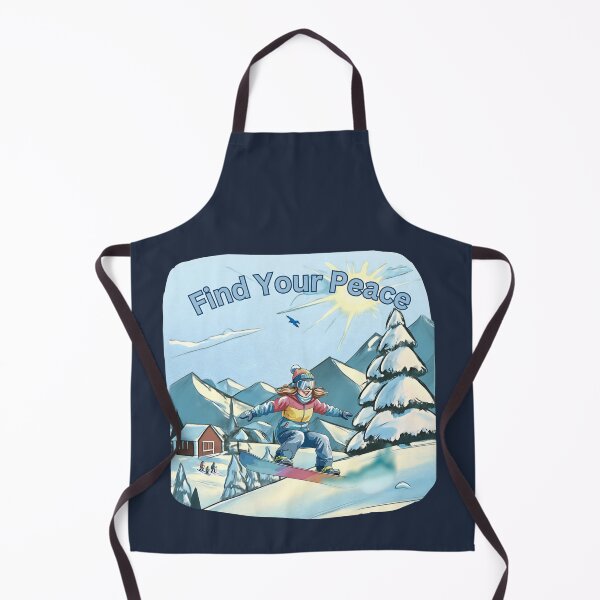 Item preview, Find Your Peace, Snowboarding designed and sold by Nightshade Pixie Creations.