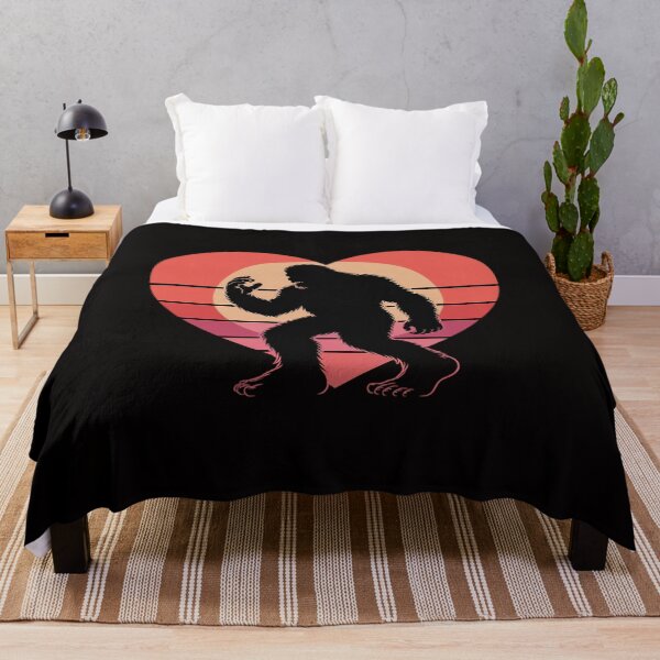Item preview, Bigfoot Heart Valentine's Day Boys Girls Kids Love Sasquatch designed and sold by banbopbii.
