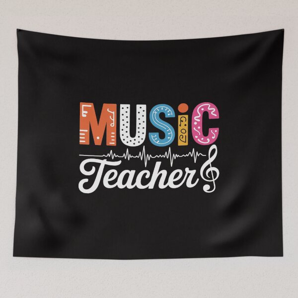 Item preview, Music Teacher Doodle Dots First Day Of School designed and sold by banbopbii.