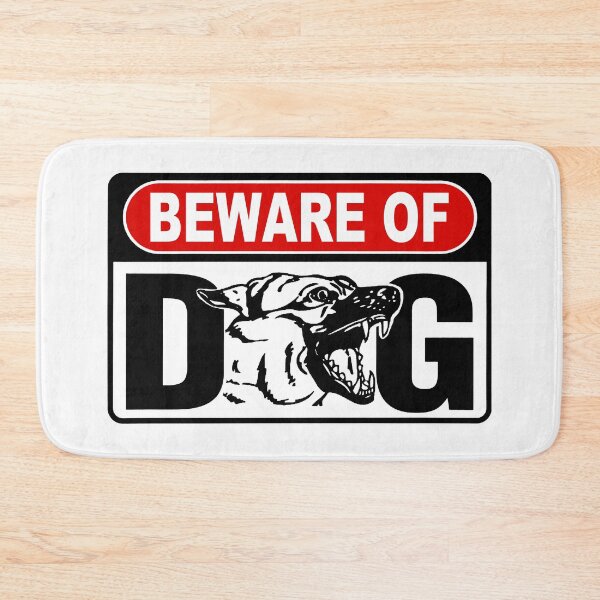 Item preview, Beware of Dog; Belgian Malinois; designed and sold by StickerApe.