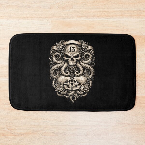 Item preview, SVT T4L Octopi Collection – Skull & Tentacle 13 Gothic Octopus Art designed and sold by SEVERTREND APPAREL .