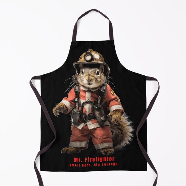 Item preview, Mr. Firefighter. Small hero. Big courage. designed and sold by pawmad.