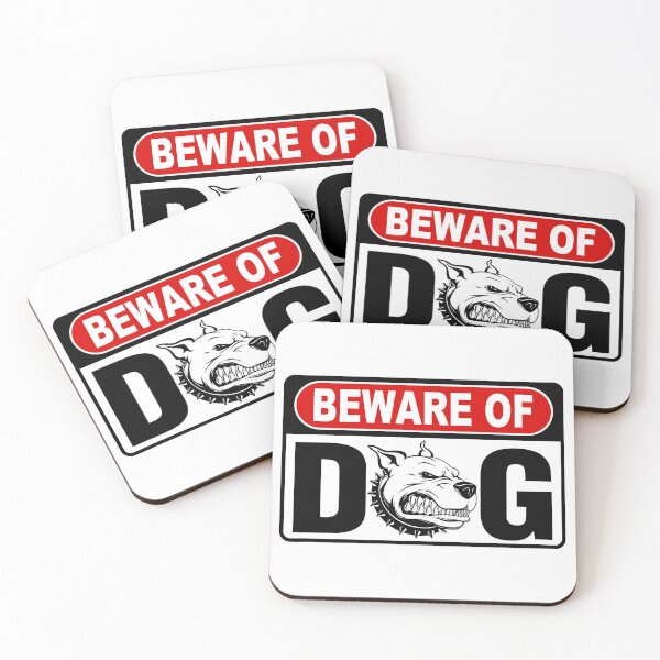 Item preview, Beware of Dog; Pitbull; designed and sold by StickerApe.