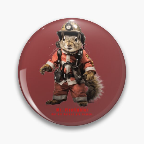 Item preview, Mr. Firefighter. Not all heroes are human. designed and sold by pawmad.