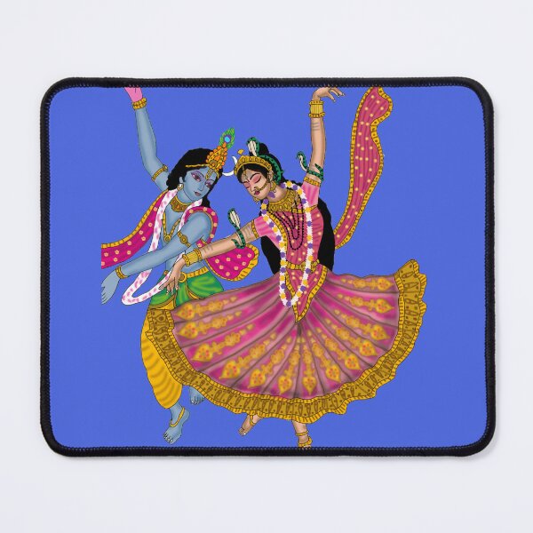 Item preview, Lord Krishna And Shiva(Gopeshwar) Design – Divine Hindu God Illustration designed and sold by Harshit_Digital_Arts.