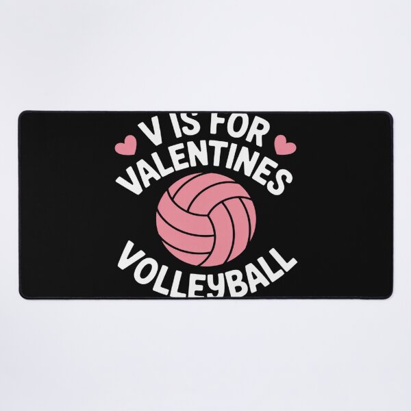 Item preview, V is for Volleyball Valentine Love Valentine's Day designed and sold by duolastgend.