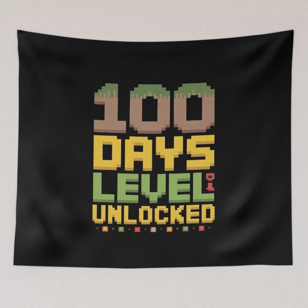 Item preview, Level 100 Days School Completed Gamer Video Game Kids 3 designed and sold by duolastgend.