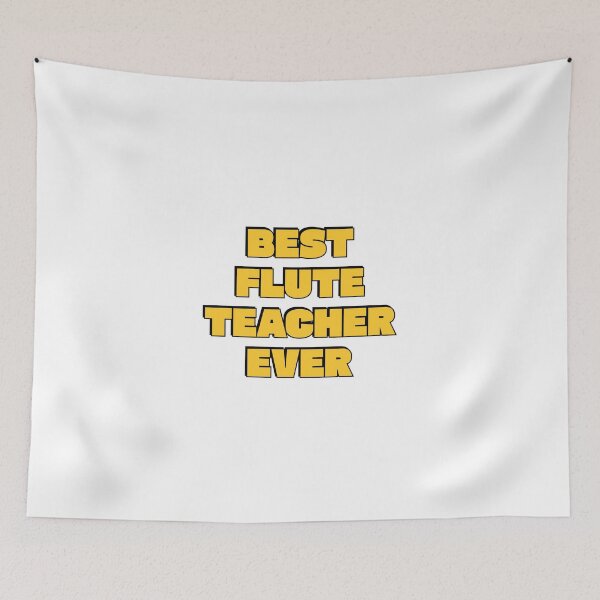 Item preview, Best Flute Teacher Ever  designed and sold by Inspirationmotivation.