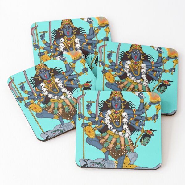 Item preview, Goddess Kali Design – Fierce Divine Shakti Art designed and sold by Harshit_Digital_Arts.