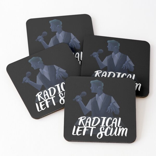 Item preview, Radical Left Scum | Bold Left Wing Political Statement designed and sold by 9morethan9®.