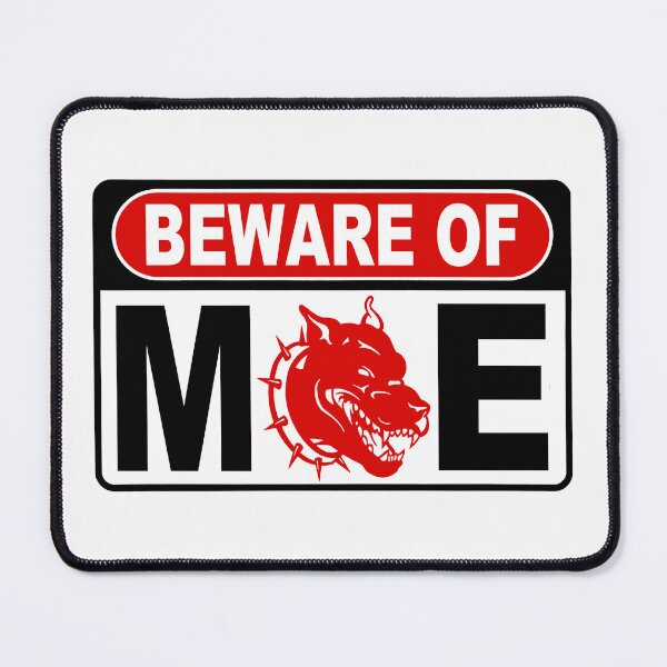 Item preview, Beware of Me; Hellhound; designed and sold by StickerApe.