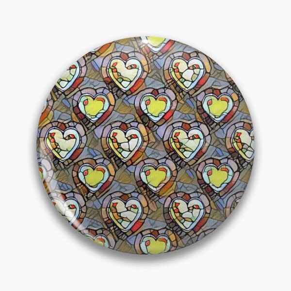 Item preview, Mosaic Pulse of Ruby Twilight Pattern designed and sold by shaang.