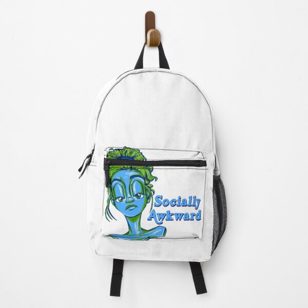 Item preview, Socially Awkward - Blue designed and sold by jalyzakrizza.