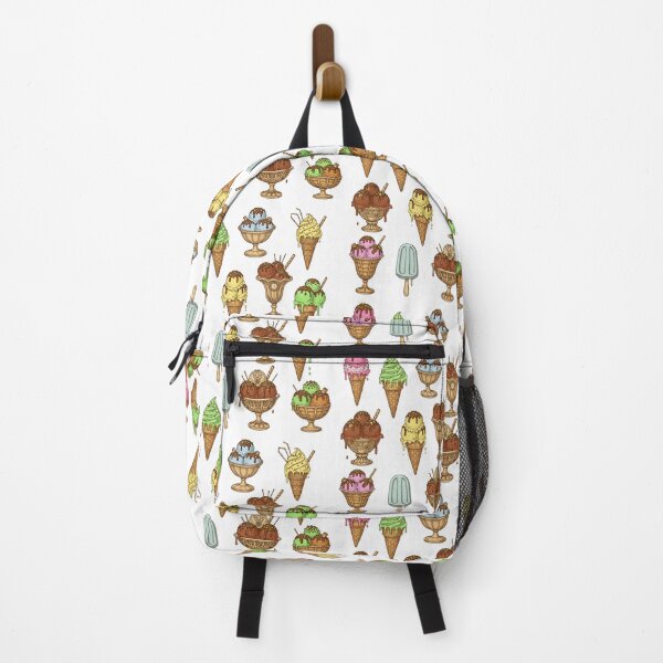 Item preview, Luxury Ice Cream Pattern Illustration – Colorful Gourmet Dessert Art Design designed and sold by unthinkabletees.