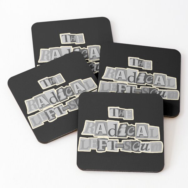 Item preview, Radical Left Scum | Bold Left Wing Political Statement designed and sold by 9morethan9®.
