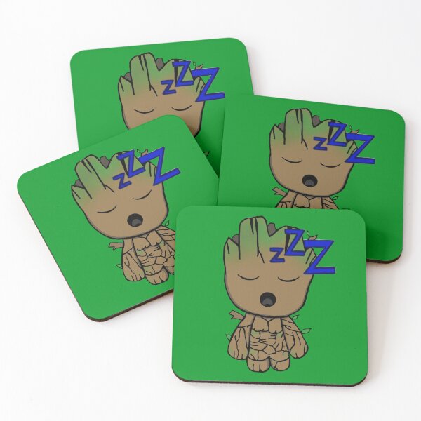 Item preview, Snoozing Emoji Groot designed and sold by Juzzy72.