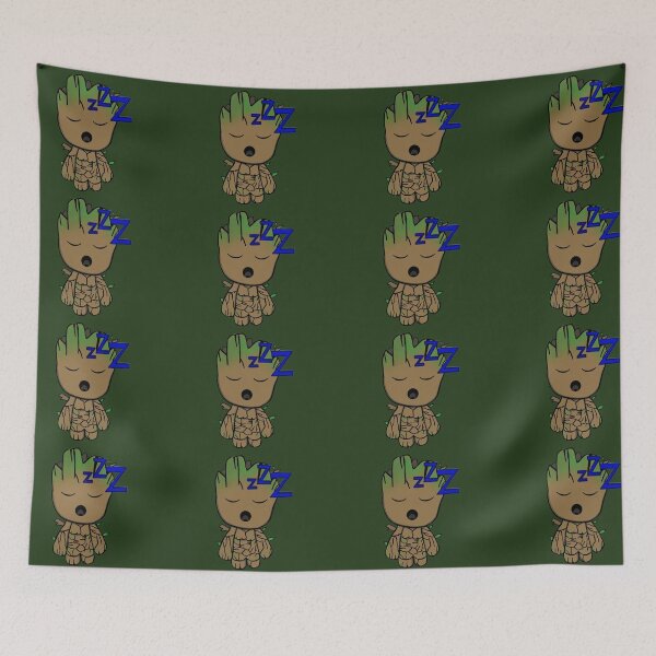 Item preview, Snoozing Emoji Groot designed and sold by Juzzy72.