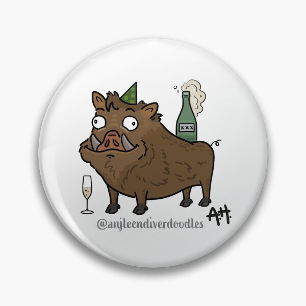 Item preview, Boozed Wildboar designed and sold by anjleendiver.
