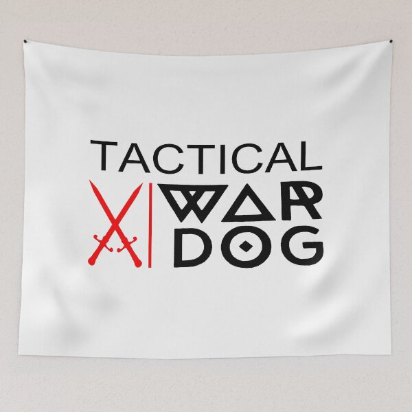 Item preview, Tactical War Dog; designed and sold by StickerApe.