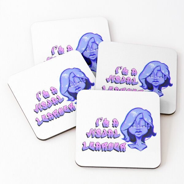Item preview, I’m a Visual Learner Sticker designed and sold by jalyzakrizza.