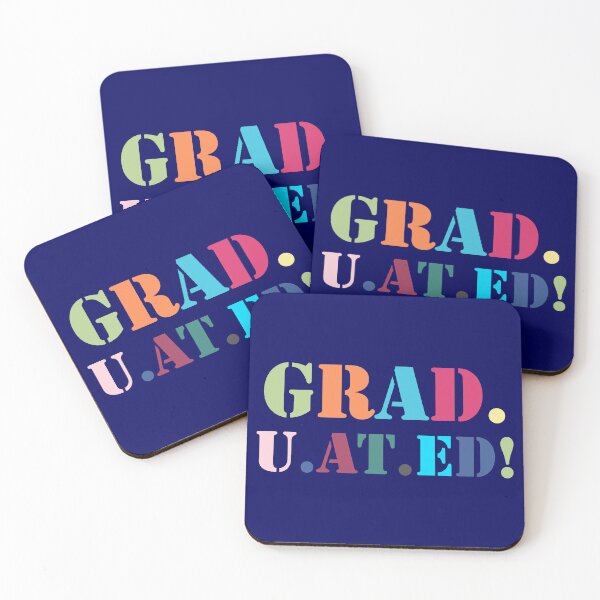 Item preview, Bright Pastel Colorful Graduated! Word Letters designed and sold by WD-Artist.