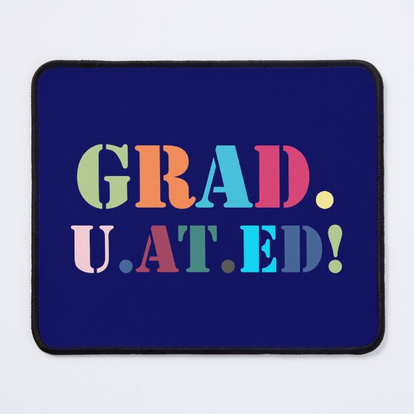Item preview, Bright Pastel Colorful Graduated! Word Letters designed and sold by WD-Artist.