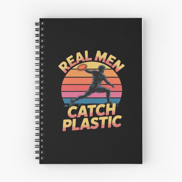 Item preview, Real Men Catch Plastic Flying Disc Ultimate Frisbee designed and sold by skanderio.