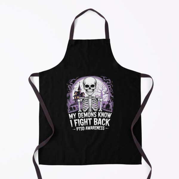 Item preview, Reaper PTSD My Demons Know I Fight Mental Health Awareness designed and sold by skanderio.