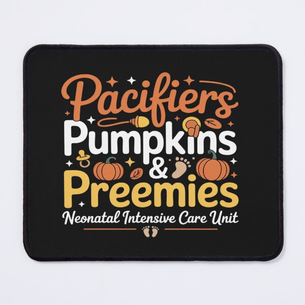Item preview, Pacifiers Pumpkins Preemies Thanksgiving designed and sold by Rackaam.