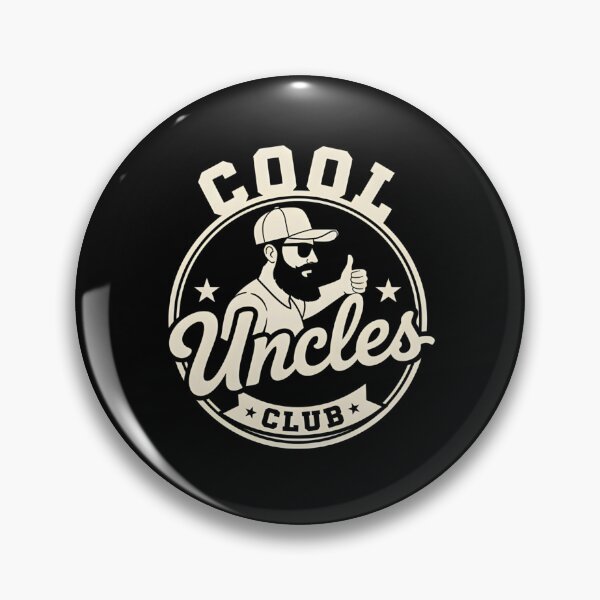 Item preview, Cool Uncles Club Badge designed and sold by Nocturnal-Vines.