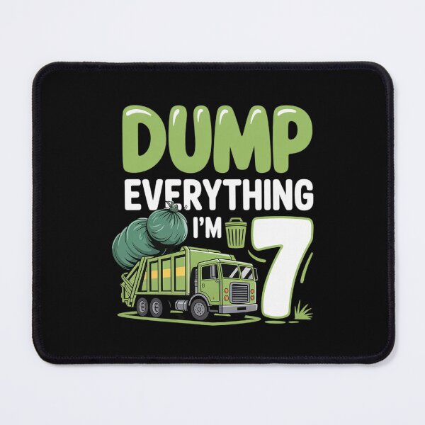 Item preview, Recycling Trash 7 Year Old Garbage Truck 7th Birthday designed and sold by skanderio.