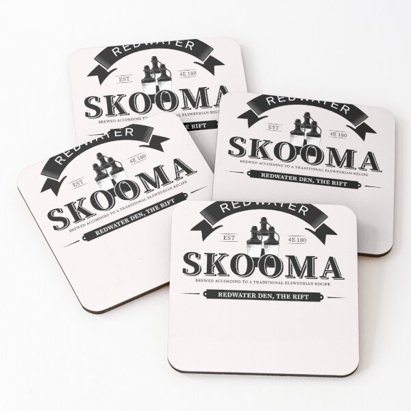 Item preview, redwater skooma emblem black version designed and sold by GeraldJMuniz.