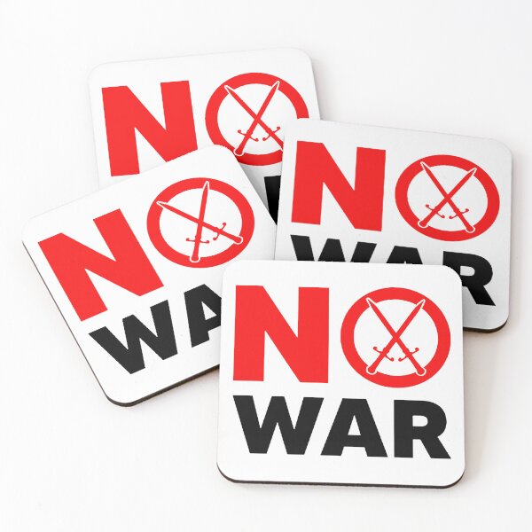 Item preview, No War; Anti War Motif;  designed and sold by StickerApe.