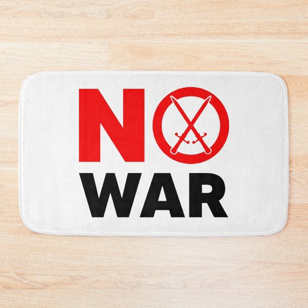 Item preview, No War; Anti War Motif;  designed and sold by StickerApe.