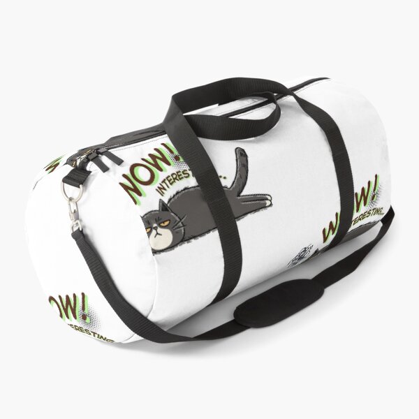 Item preview, Wow Interesting – Lazy Grumpy Cat Lying Flat Funny Design designed and sold by shuttersnook.