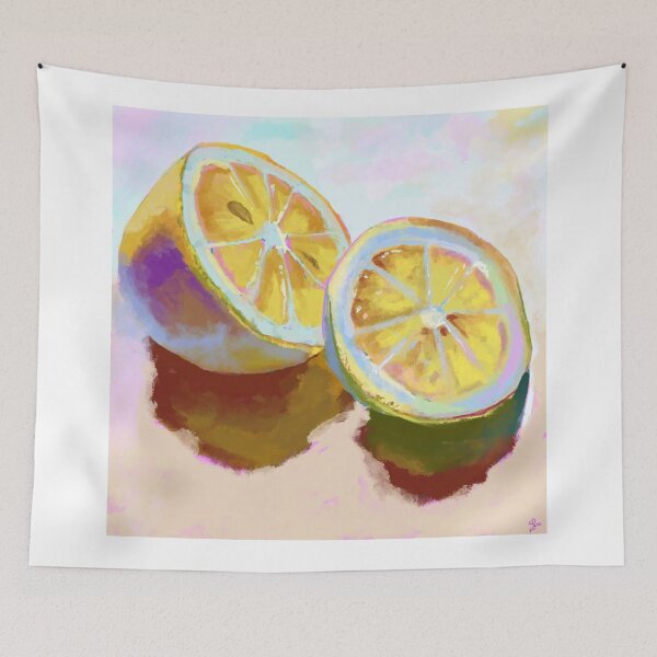 Aperçu de l'œuvre Tourbillon de zeste de citron créée et vendue par Singreddress.