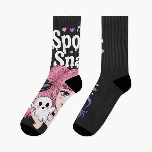 Item preview, Pastel Goth Ghost I’m a Spooky Snack Kawaii Boba Halloween designed and sold by Rackaam.