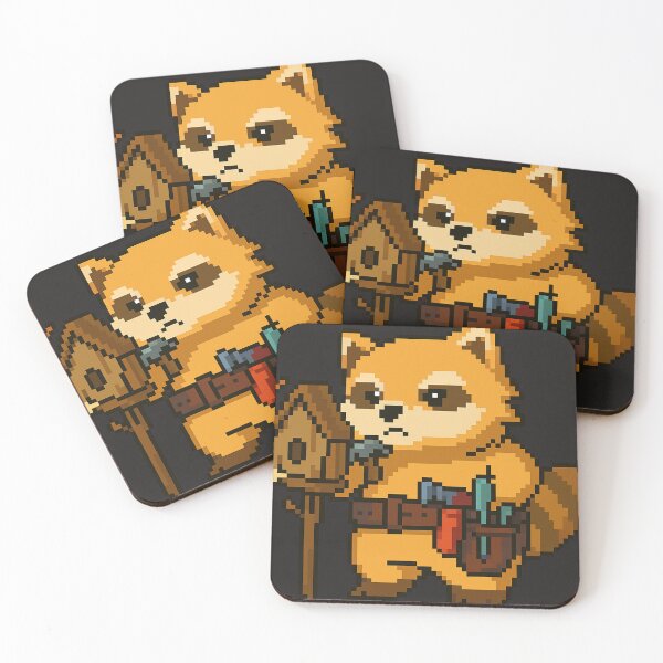 Item preview, pixel fox zomboid designed and sold by bashhonkdesign.