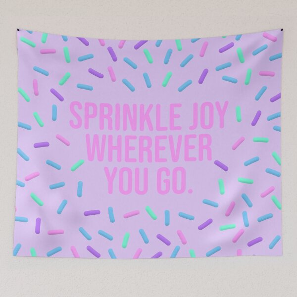 Item preview, Sprinkle Joy Wherever You Go designed and sold by sillyjess.