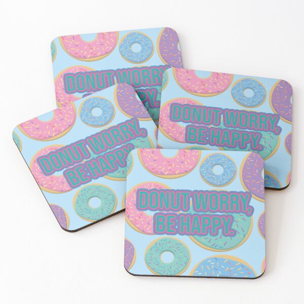 Item preview, Donut Worry, Be Happy designed and sold by sillyjess.