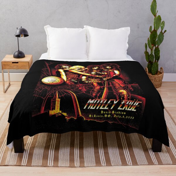 Item preview, Motley Crue Gold Band Portrait Heavy Metal Art designed and sold by hudsonburnskul.