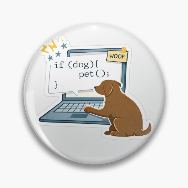 Item preview, If Dog Pet Coding Humor designed and sold by Pixel & Punchlines.