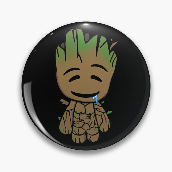 Item preview, Drooling Emoji Groot designed and sold by Juzzy72.