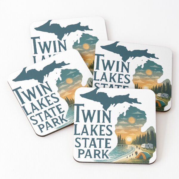 Item preview, Twin Lakes State Park Michigan designed and sold by maximinano100k.